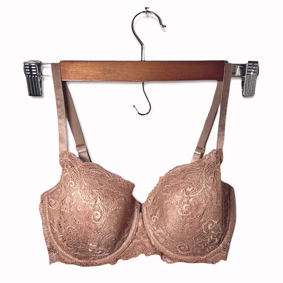 ThirdLove 24/7 Lace Balconette Bra Mauve Twilight Size - Picture 1 of 6